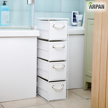 Load image into Gallery viewer, Arpan 4 Drawer Storage Cabinet Unit Ideal for Home/Office/bedrooms (4-Drawer Unit -18x25xH65cm)