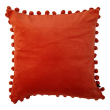 Load image into Gallery viewer, Arabella Velvet Pompom Cushion