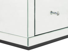 Load image into Gallery viewer, Monroe Silver Mirrored Chest 2 + 2 Drawers