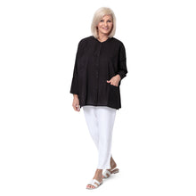 Load image into Gallery viewer, East Pintuck Oversize Pocket Shirt