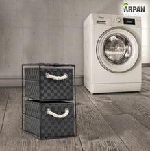 Load image into Gallery viewer, Arpan 2 Drawer Storage Cabinet Unit Ideal for Home/Office/bedrooms (2 Drawer Unit -18x25x33cm)