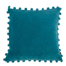 Load image into Gallery viewer, Arabella Velvet Pompom Cushion