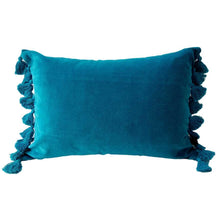 Load image into Gallery viewer, Terry Tassel Oblong Velvet Cushion