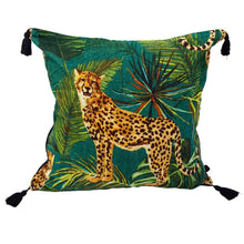 Load image into Gallery viewer, Animal and Jungle print Velvet Cushions