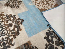 Load image into Gallery viewer, BuyElegant Non Slip Area Carpet Polyester Rug Living Room Bedroom Office Lounge Blue Décor 150 x 80 cm