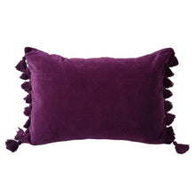 Load image into Gallery viewer, Terry Tassel Oblong Velvet Cushion