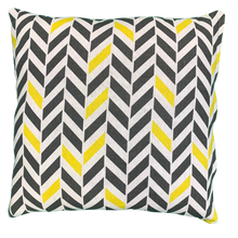 Load image into Gallery viewer, 2 x Yellow & Grey Linen Cushion Covers (43626) Linen 45 x 45 cm Square Premium Soft Furnishing, Sofas, Beds, Indoor, Outdoor