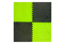 Load image into Gallery viewer, 10pcs EVA Plush Puzzle Area Rug Floor Mats Non Slip Washable Playmat 30 x 30 cm