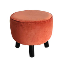 Load image into Gallery viewer, Alma Velvet Armchair and Matching Footstool