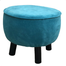 Load image into Gallery viewer, Alma Velvet Armchair and Matching Footstool