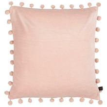 Load image into Gallery viewer, Arabella Velvet Pompom Cushion