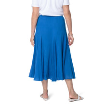 Load image into Gallery viewer, East Cheesecloth Cotton Crinkle Skirt with Elasticated Waist