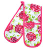 Bertha Floral Double Oven Gloves