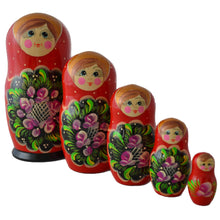 Load image into Gallery viewer, 5 Piece Large Matryoshka Dolls
