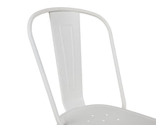 Load image into Gallery viewer, Tolix Style Chair in White Matte
