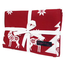 Load image into Gallery viewer, Christmas Reindeer Tea Towels

