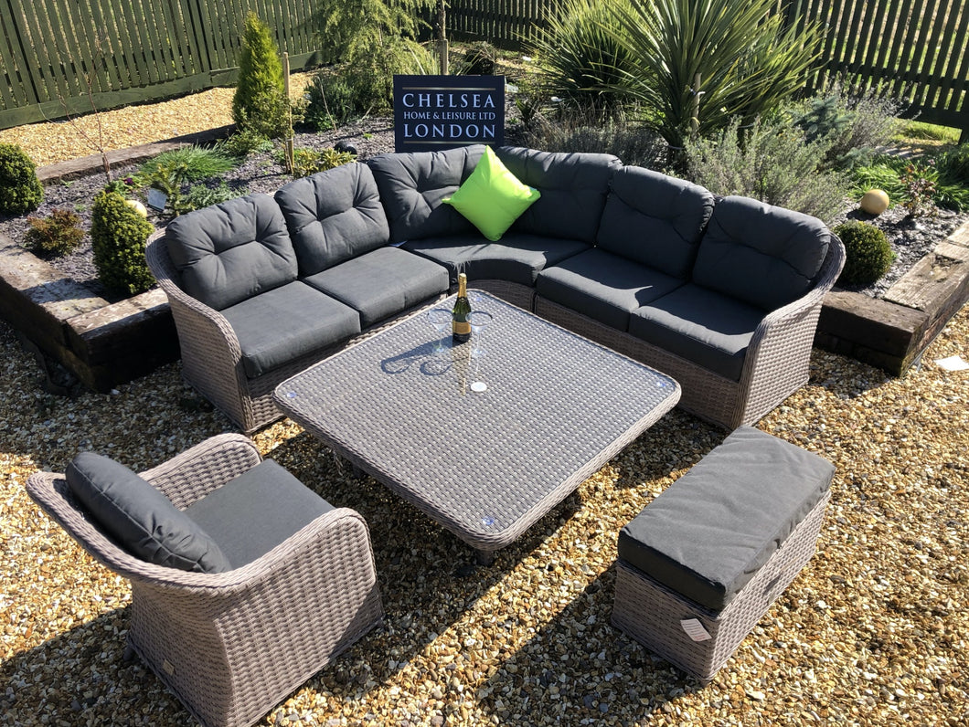 Rattan Garden Furniture Luxury Sofa Set