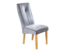 Load image into Gallery viewer, Light Grey Velvet Chairs
