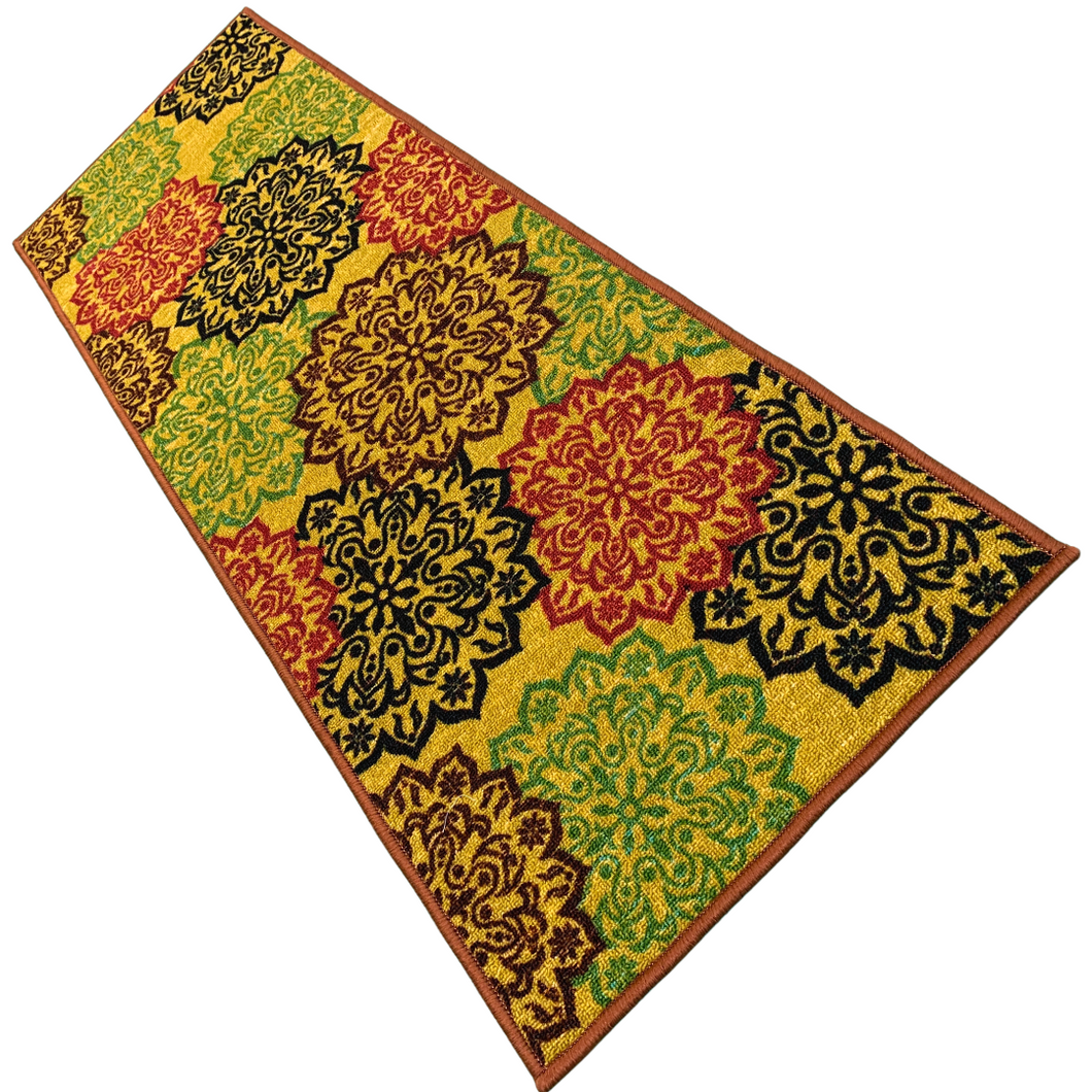Golden Decor Rugs / Runners - 100% Polyester Rug with Anti-slip Latex back