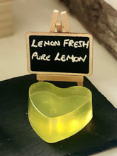 Load image into Gallery viewer, Lemon Fresh Big Heart Soap
