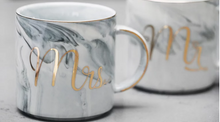 Load image into Gallery viewer, Mr &amp; Mrs Marble Mug
