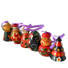 Load image into Gallery viewer, Wooden Christmas Tree Decorations
