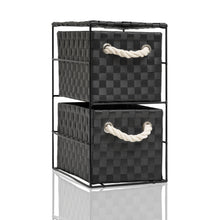 Load image into Gallery viewer, Arpan 2 Drawer Storage Cabinet Unit Ideal for Home/Office/bedrooms (2 Drawer Unit -18x25x33cm)
