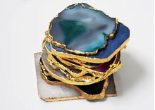 Load image into Gallery viewer, Large Agate Coasters

