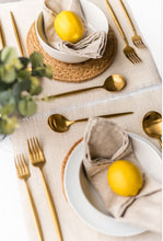 Load image into Gallery viewer, Gold Cutlery Set
