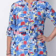 Load image into Gallery viewer, East Silk Mykonos Oversize Shirt Dress/Top

