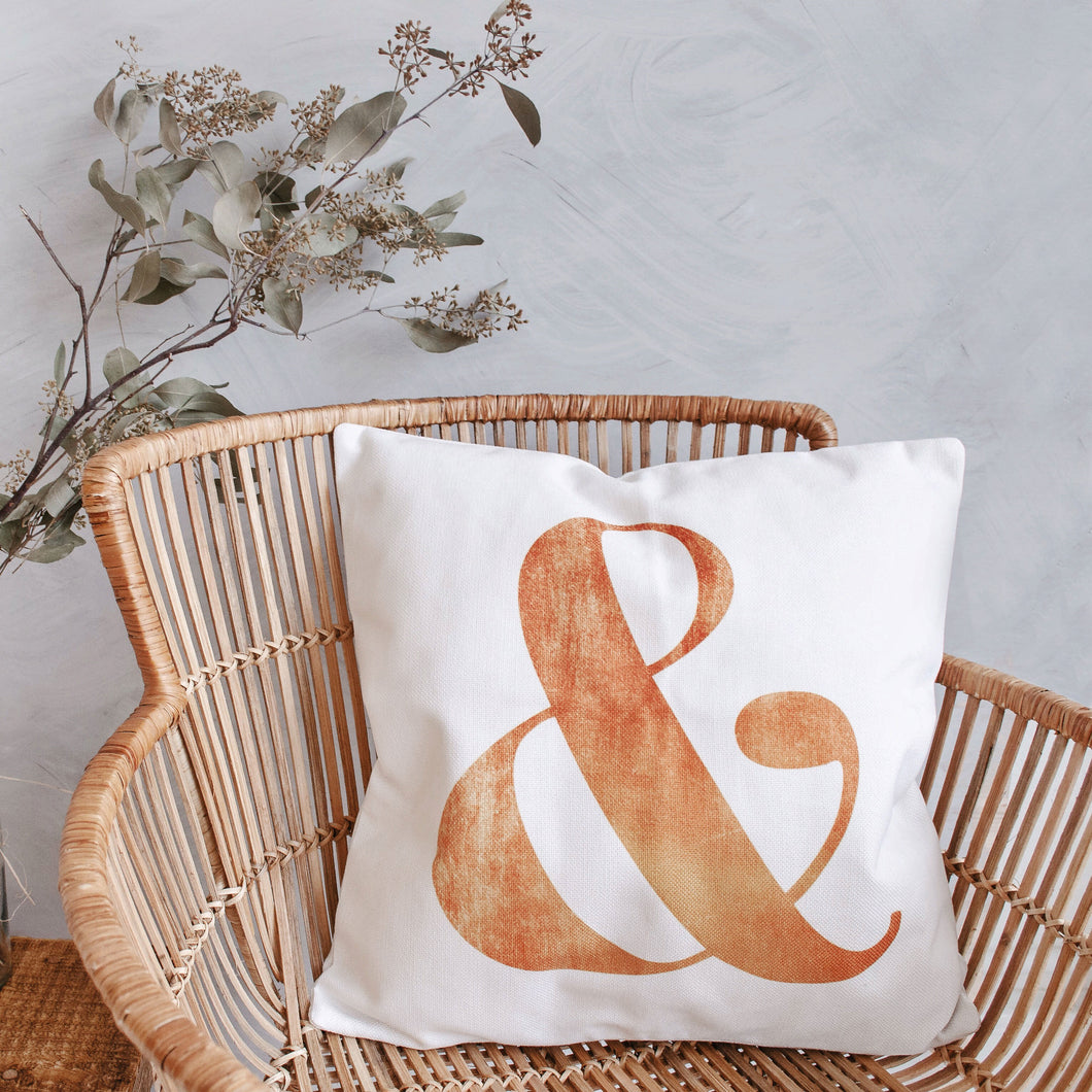 Ampersand Cushion Cover